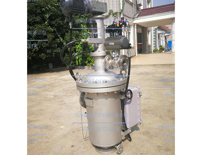 全自動不鏽鋼（gāng）吸吮式掃描（miáo）立式自清洗過濾器